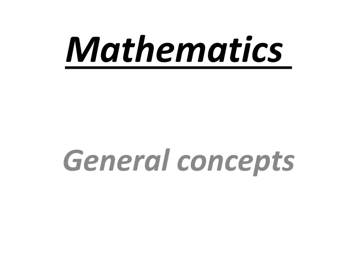 Functions and Graphs in Mathematics