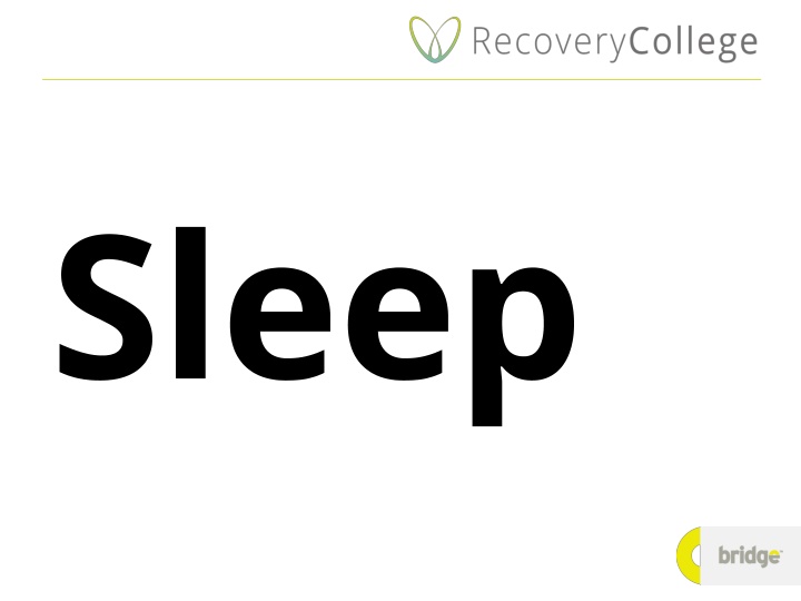 Importance of Sleep in Recovery and Wellbeing