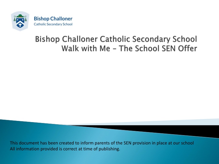 SEN Provision at Bishop Challoner School: Supporting Students with Special Educational Needs