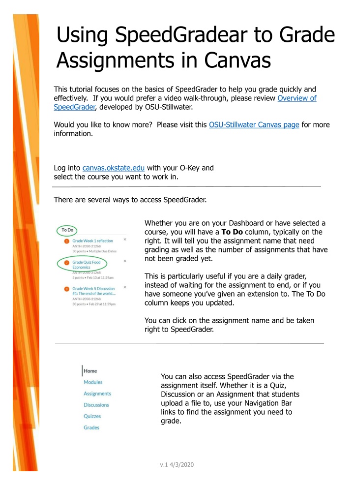 Efficiently Grade Assignments with SpeedGrader in Canvas