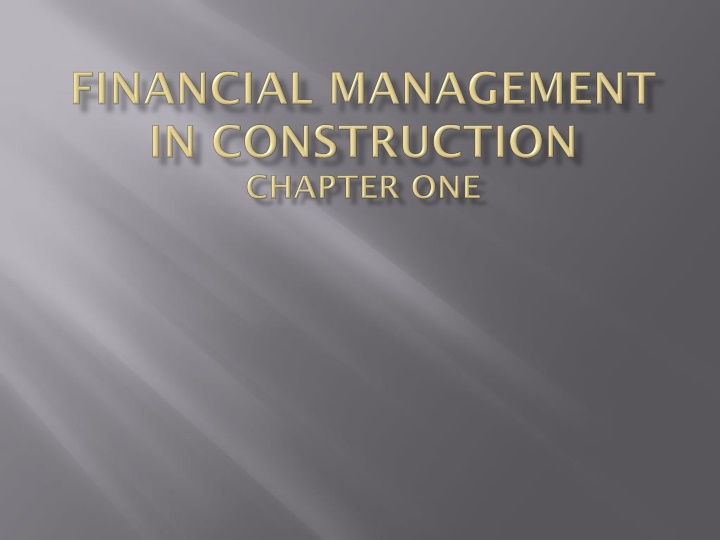 Financial Management Essentials: Understanding the Fundamentals