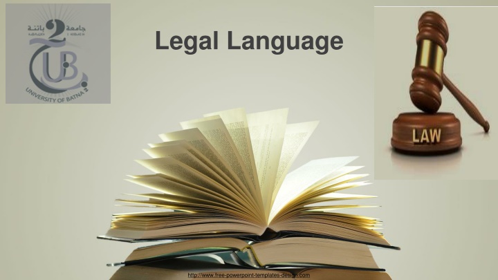 Legal Language: History and Characteristics