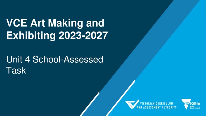 VCE Art Making and Exhibiting Study Specifications