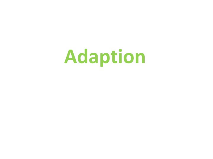 Darwin's Theory of Adaptation Through Finch Beaks