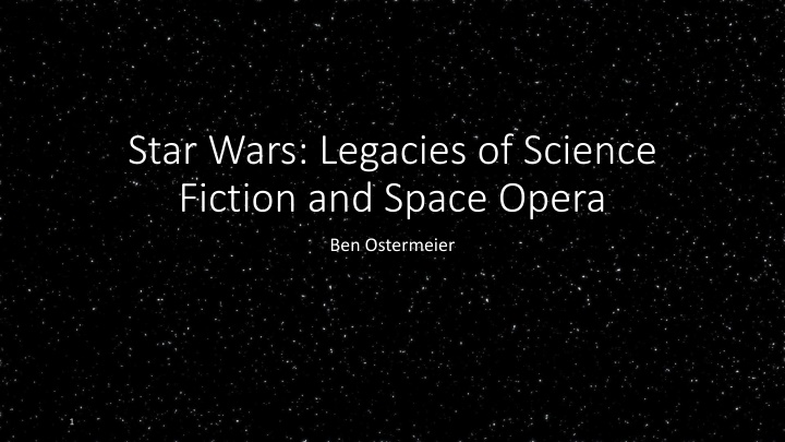 Influential Works in Science Fiction and Space Opera Literature