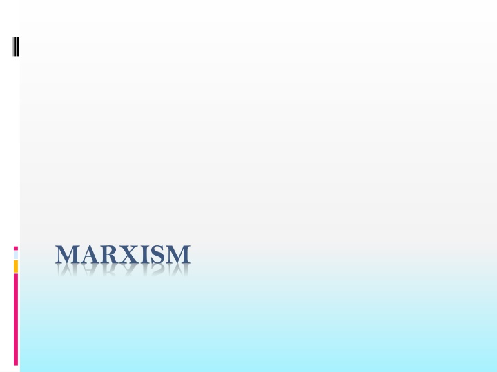 Marxism and Capitalism