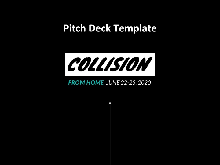 Innovative Pitch Deck Template for Startups