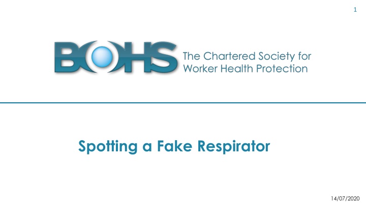 Identifying Genuine Respirators: Spotting Fake PPE Marks