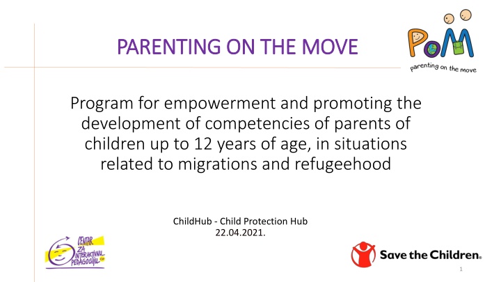 Parenting on the Move Program: Empowering Parents in Migration & Refugee Situations