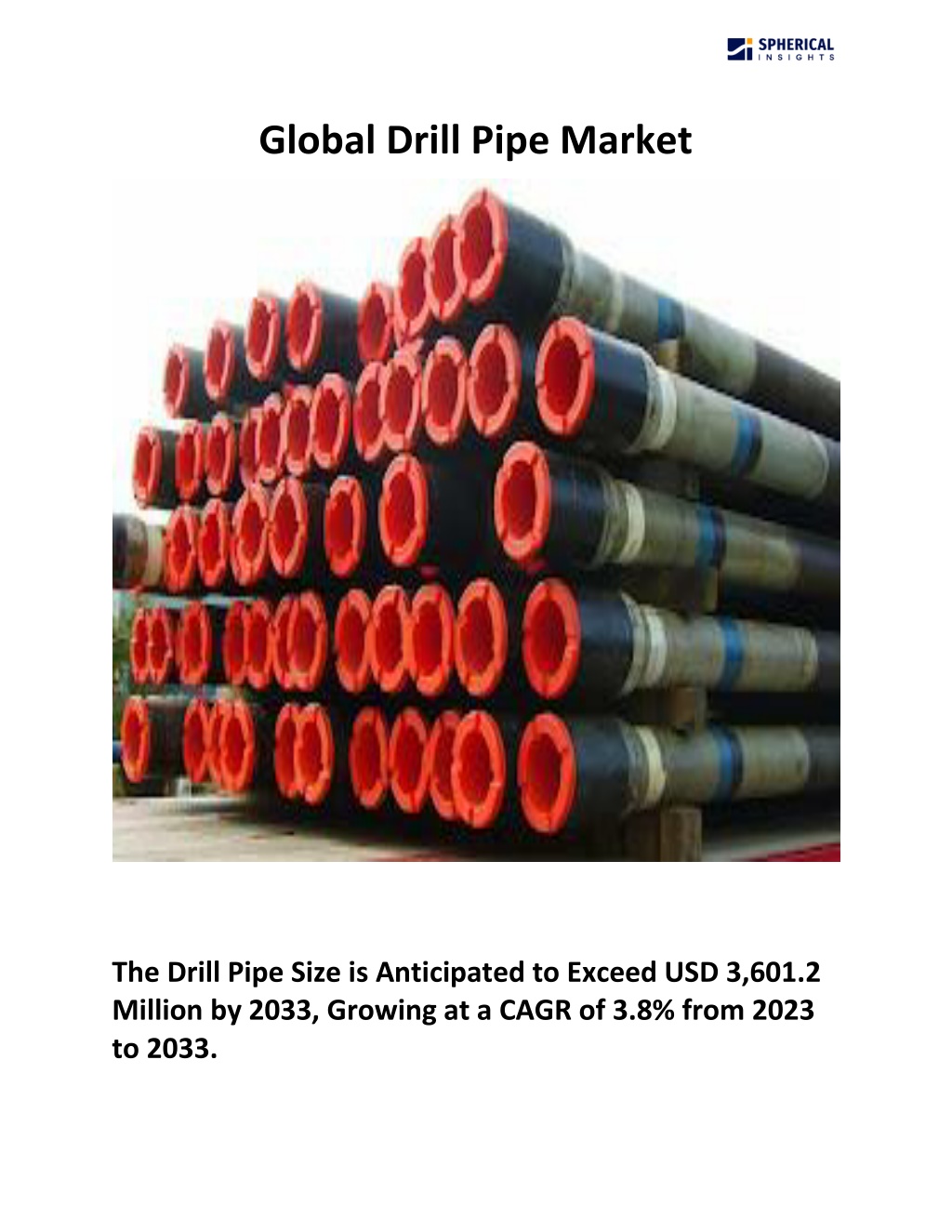 global drill pipe market l.w