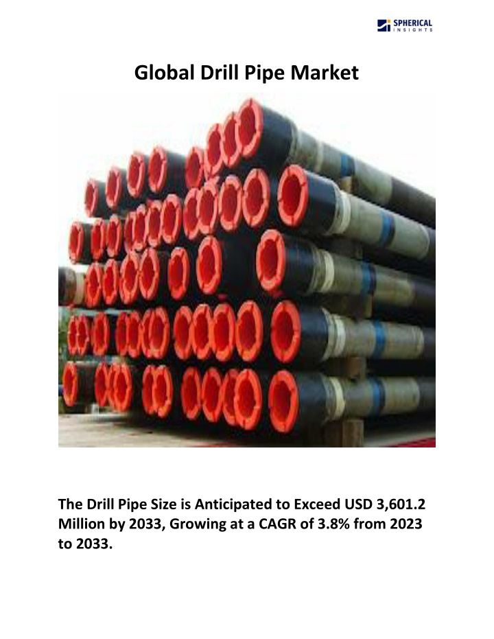 global drill pipe market n.w
