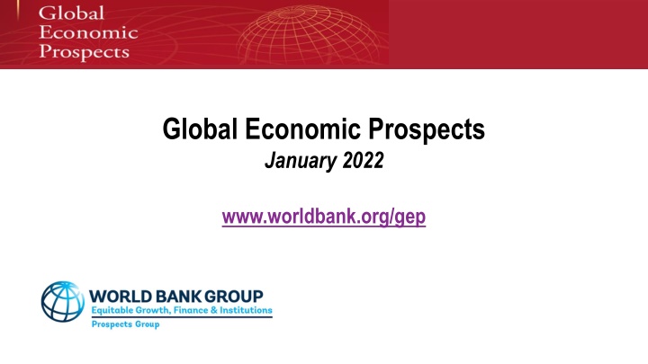 Global Economic Prospects January 2022 - Insights and Forecasts