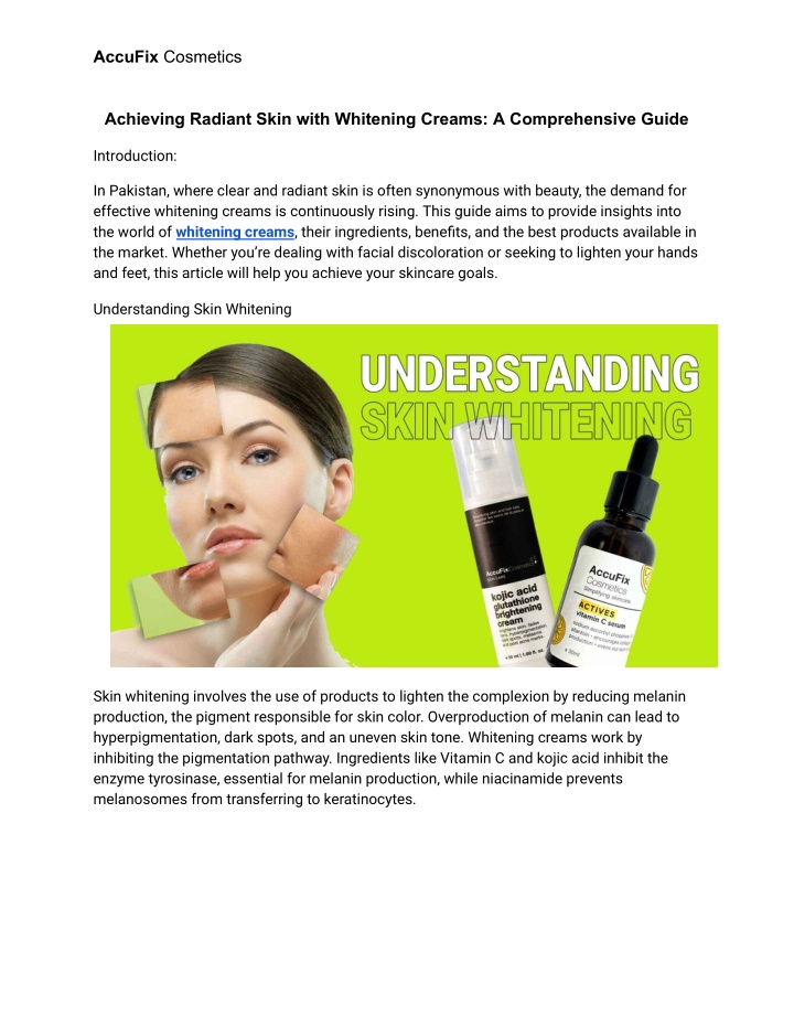 accufix cosmetics n.w