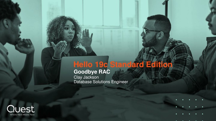 Oracle 19c Standard Edition: RAC Migration and Database Solutions Overview