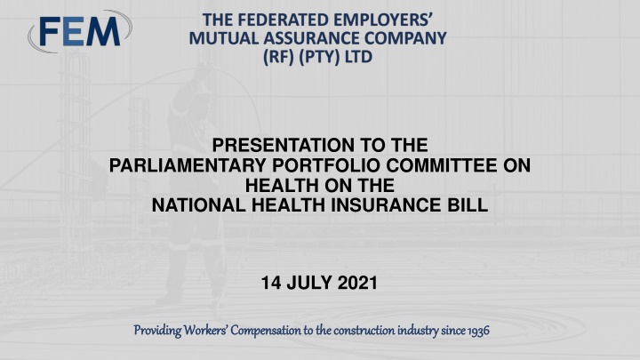 Workers' Compensation in the Construction Industry: Addressing NHI Bill Interactions