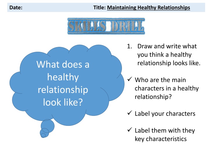 Healthy Relationships for Lasting Happiness