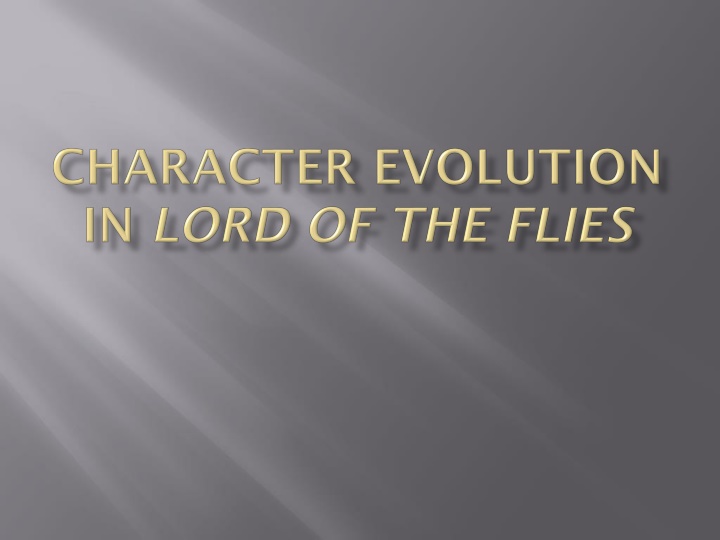 Character Development Analysis in 