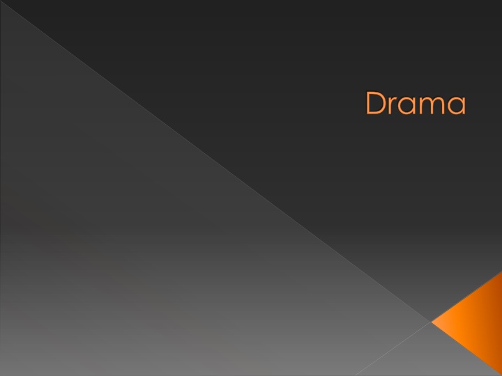 Insight into Drama: Its Elements and Impact