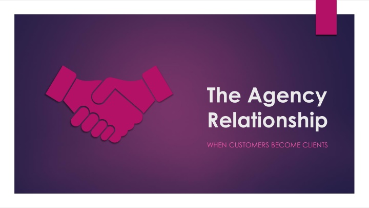 Agency Relationships in Real Estate