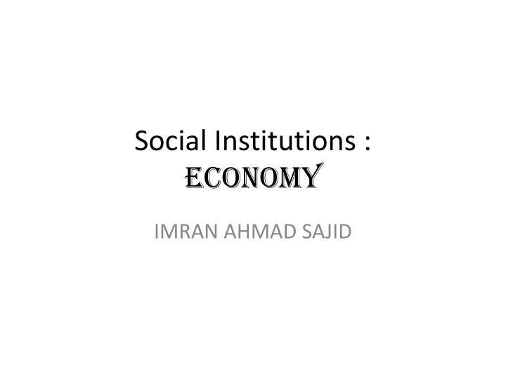 Evolution of Economic Institutions Through Technological Revolutions