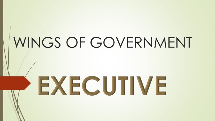 Different Types of Executive in Government Systems
