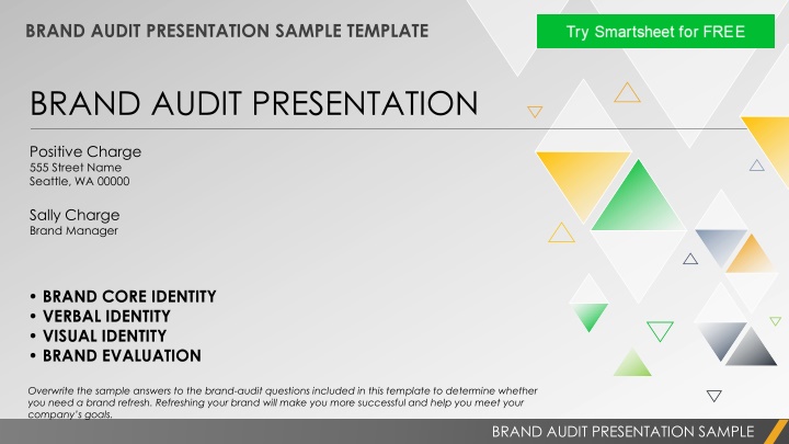Positive Charge Brand Audit Presentation