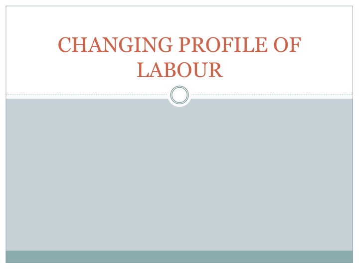 Transforming Dynamics of the Indian Industrial Workforce
