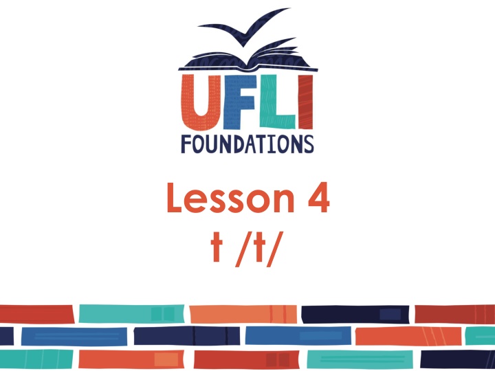 Learning 't' Sound: Lesson Slides and Practice Words