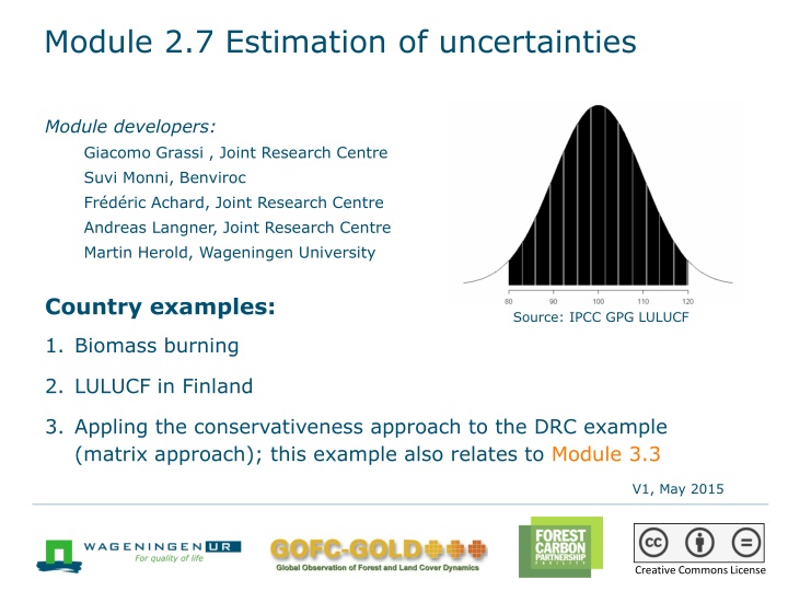 Estimation of Uncertainties in Greenhouse Gas Inventories: Examples and Analysis