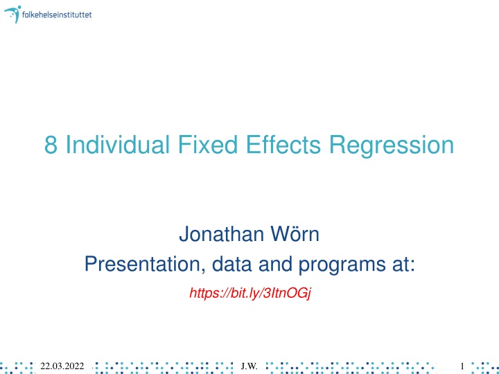 Fixed Effects Regression for Causal Inference in Social Research
