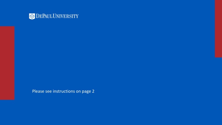 Official DePaul University Brand Guidelines Presentation