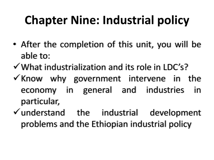 Industrialization and Its Role in Developing Countries