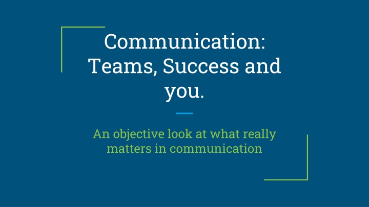 Unlocking the Power of Communication in Teams for Success