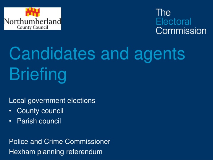 Local Government Election Procedures and Key Dates in Hexham