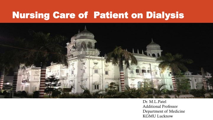 Comprehensive Overview of Nursing Care for Dialysis Patients