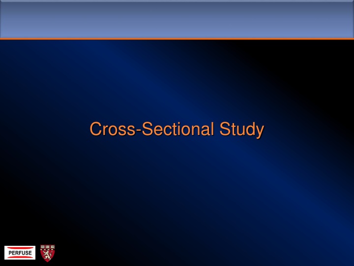 Cross-Sectional Studies: Overview, Strengths, and Weaknesses