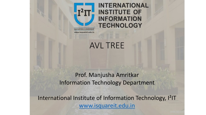 AVL Trees: A Self-balancing Binary Search Tree