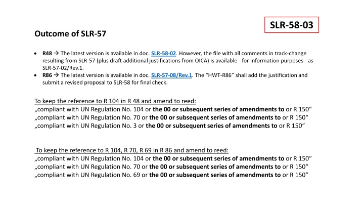 Comparison of Weathering Test Specifications in ECE Regulations and ISO Standards