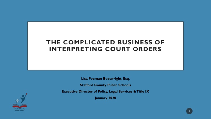 Court Orders and Custody Arrangements in Virginia Public Schools