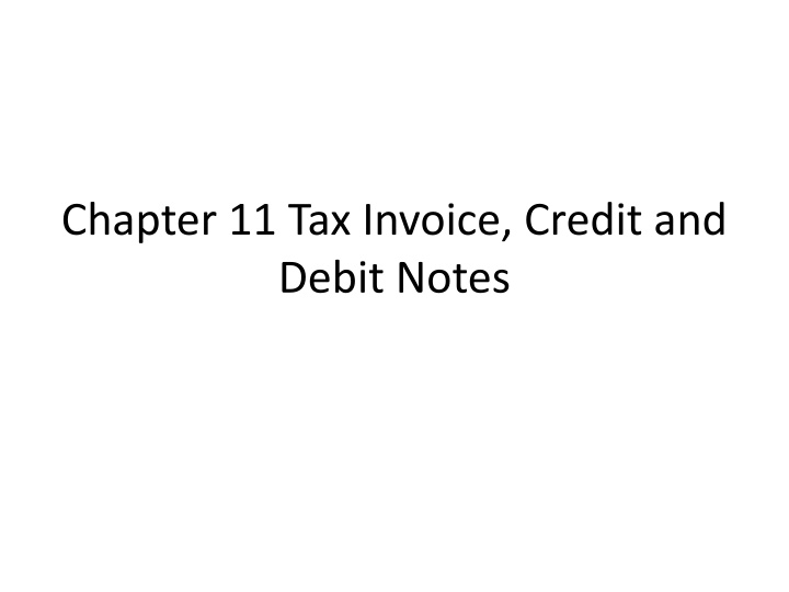 Tax Invoices and Billing Procedures under GST