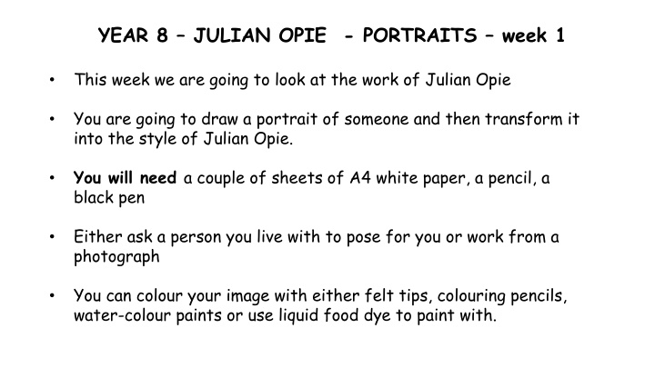 Dive into the World of Julian Opie: Portraits in His Style