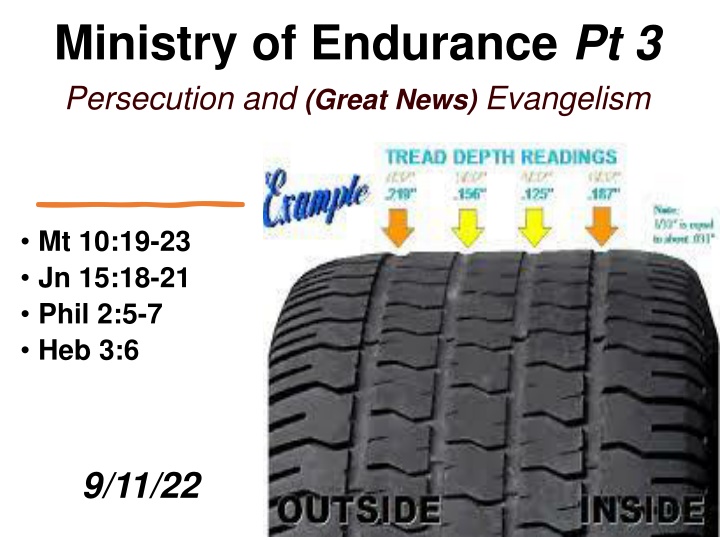 Enduring Persecution and Evangelism: The Believer's Posture Strongly Defined
