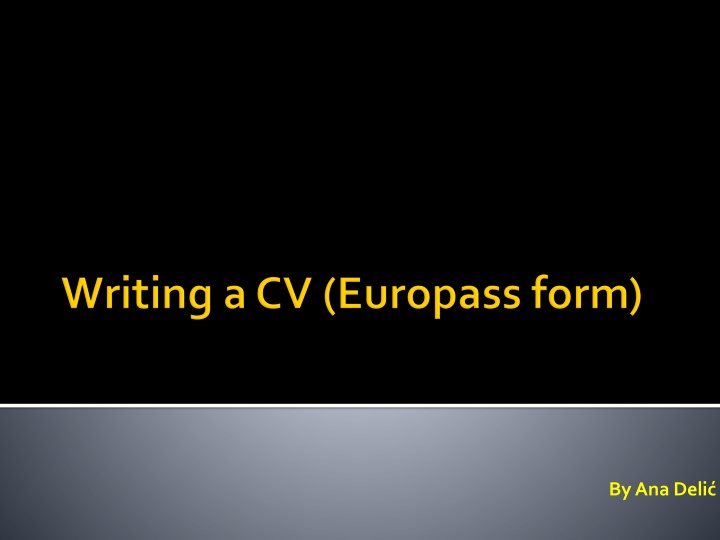 Ultimate Guide to Crafting an Effective Curriculum Vitae (CV) and Cover Letter