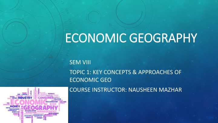 Key Concepts in Economic Geography