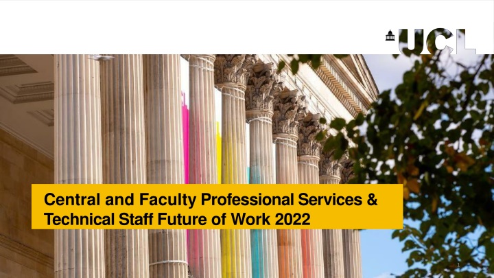 UCL Staff Feedback on Hybrid Work Model Implementation