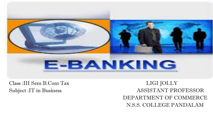 E-Banking: A Comprehensive Overview