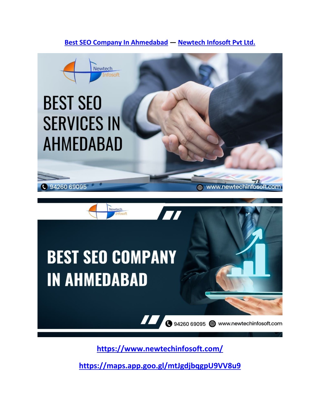 best seo company in ahmedabad newtech infosoft l.w