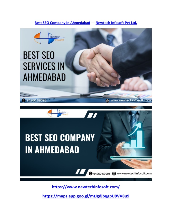 best seo company in ahmedabad newtech infosoft n.w