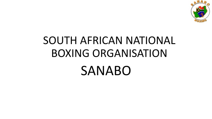 South African National Boxing Organisation (SANABO)