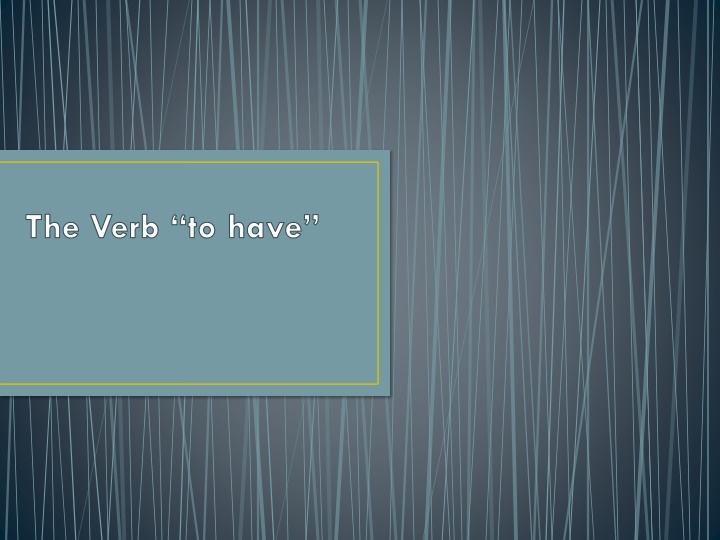 Mastering the Verb 